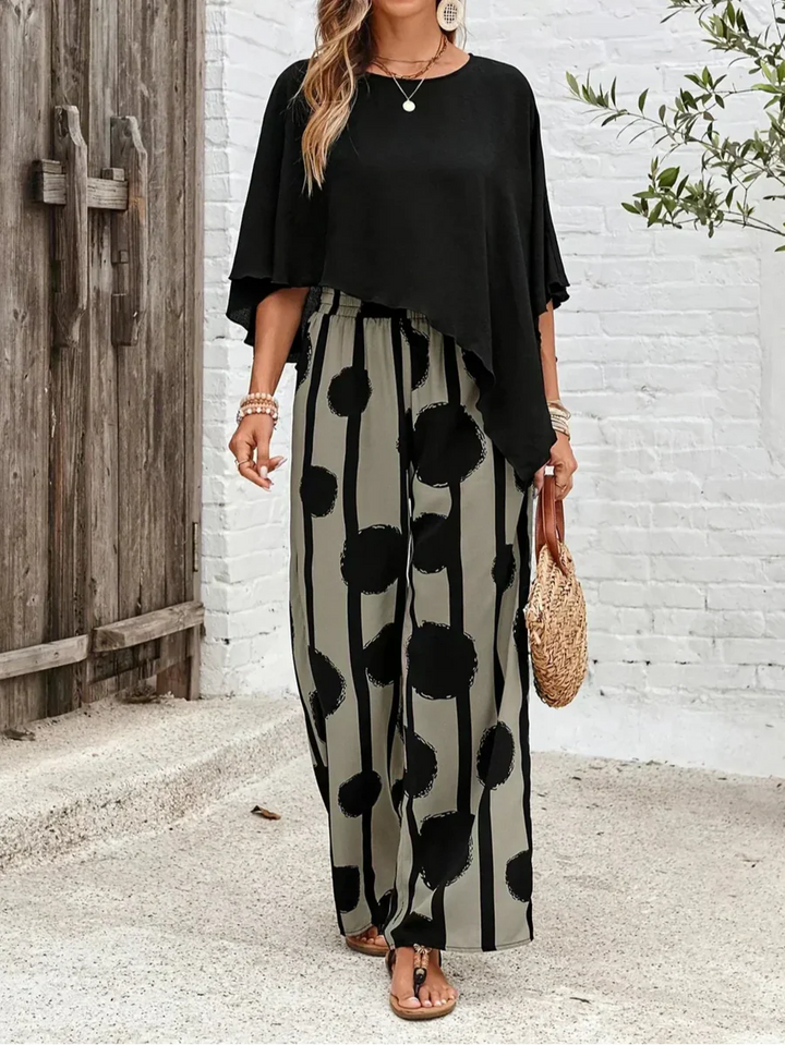 Odile™ | Floral Wide-Leg Pants