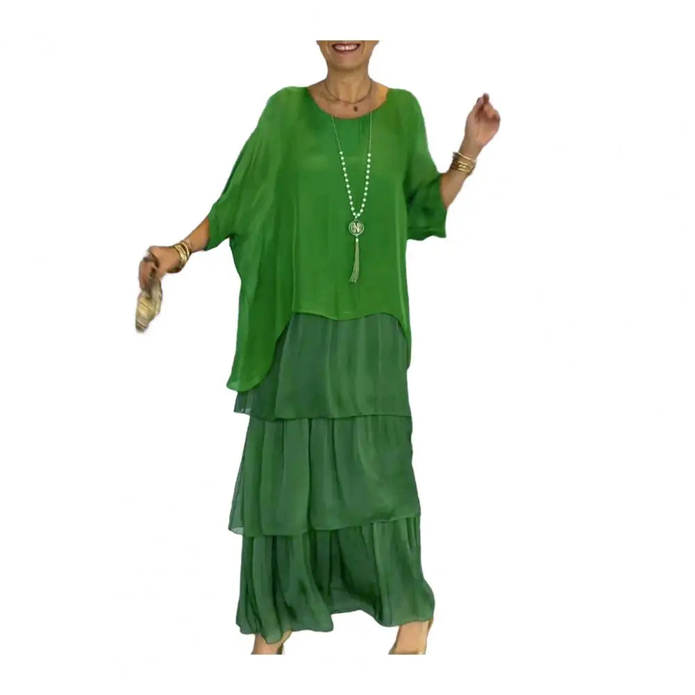 Élise™ | Elegant Flowing Maxi Dress