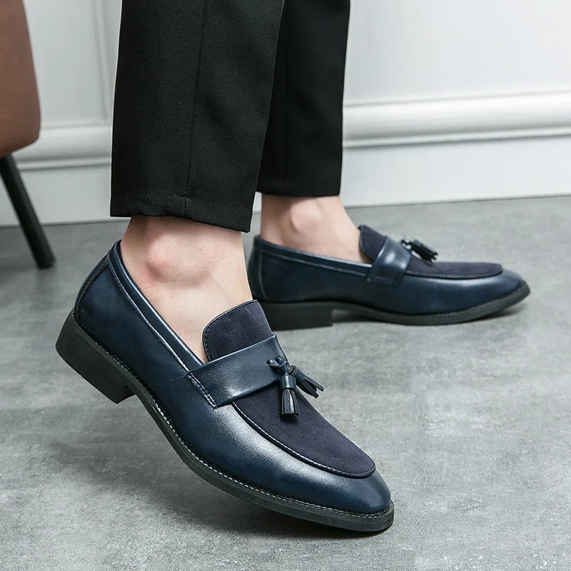 Edmund™ | Refined Tassel Suede Loafer