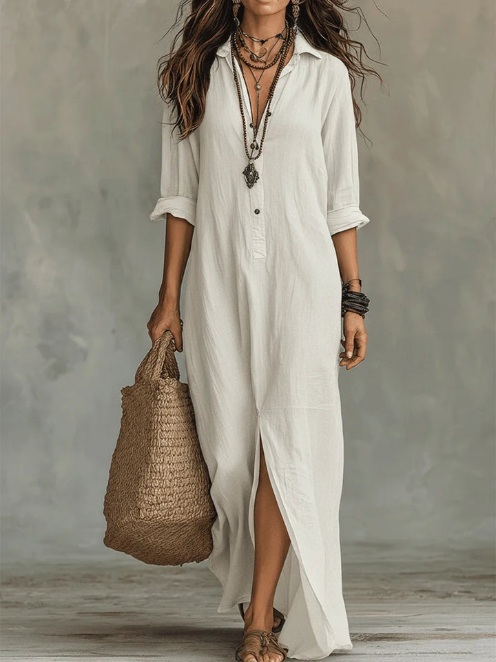 Lara™ | Elegant Flowing Maxi Dress