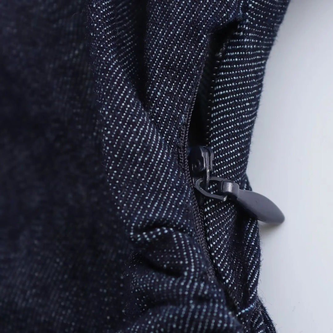 Noémie™ | Slim Waist Denim Midi Dress