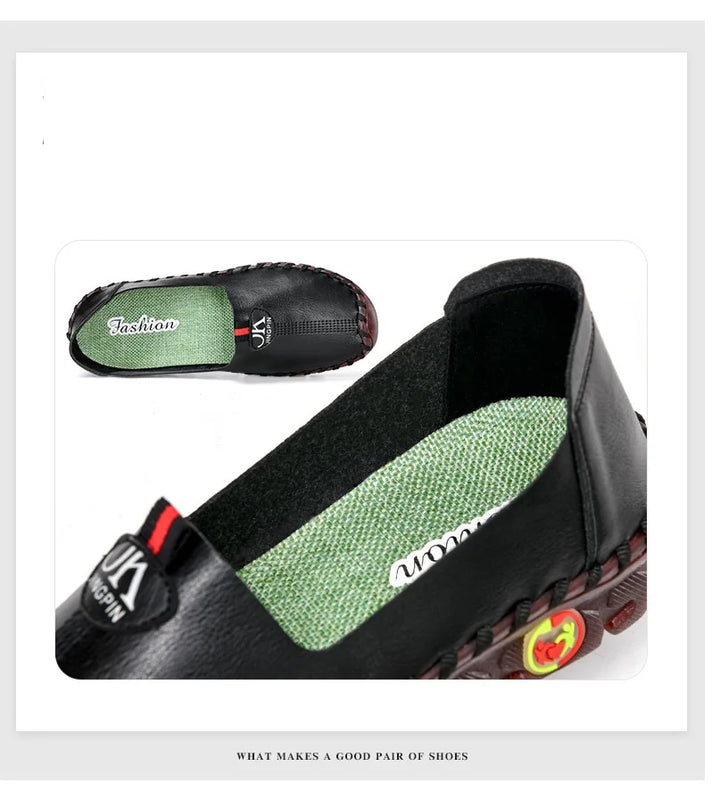 Nora™ | Wide-Fit Orthopedic Comfort Flat