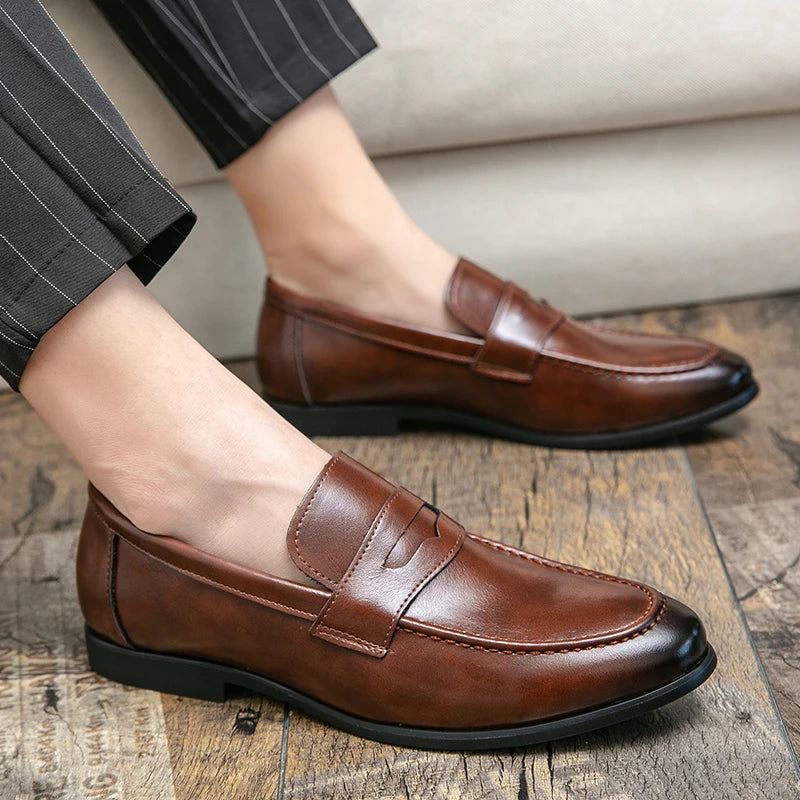 Dorian™ | Classic Business Leather Loafer