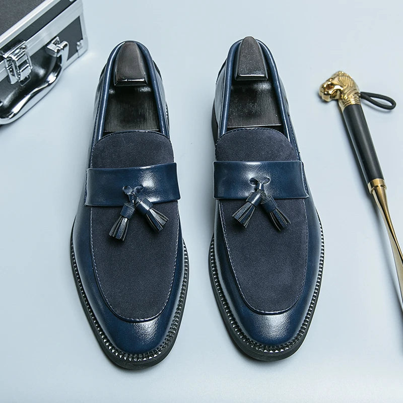 Edmund™ | Refined Tassel Suede Loafer