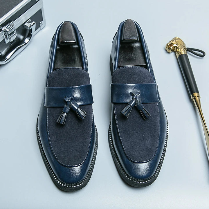 Edmund™ | Refined Tassel Suede Loafer