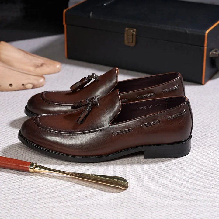 James™ | Classic Tassel Leather Loafer