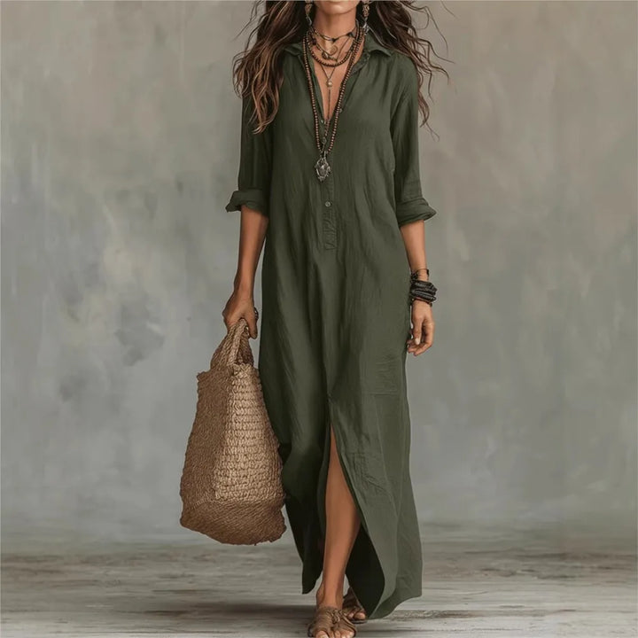 Lara™ | Elegant Flowing Maxi Dress
