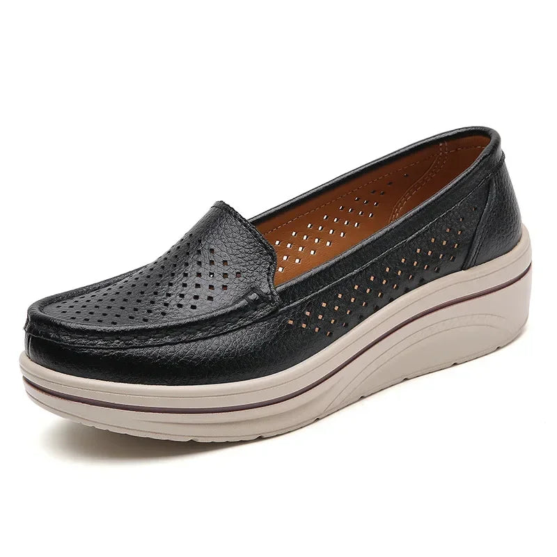 Celeste™ | Wedge Comfort Slip-On Loafer