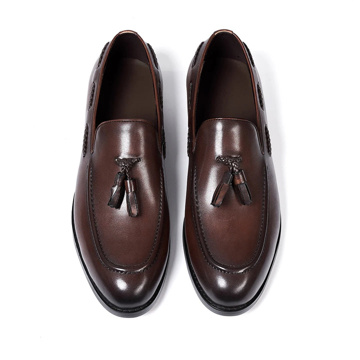 James™ | Classic Tassel Leather Loafer