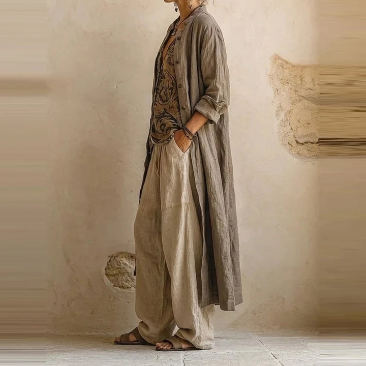Margot™ | Cotton Linen 3-Piece Set