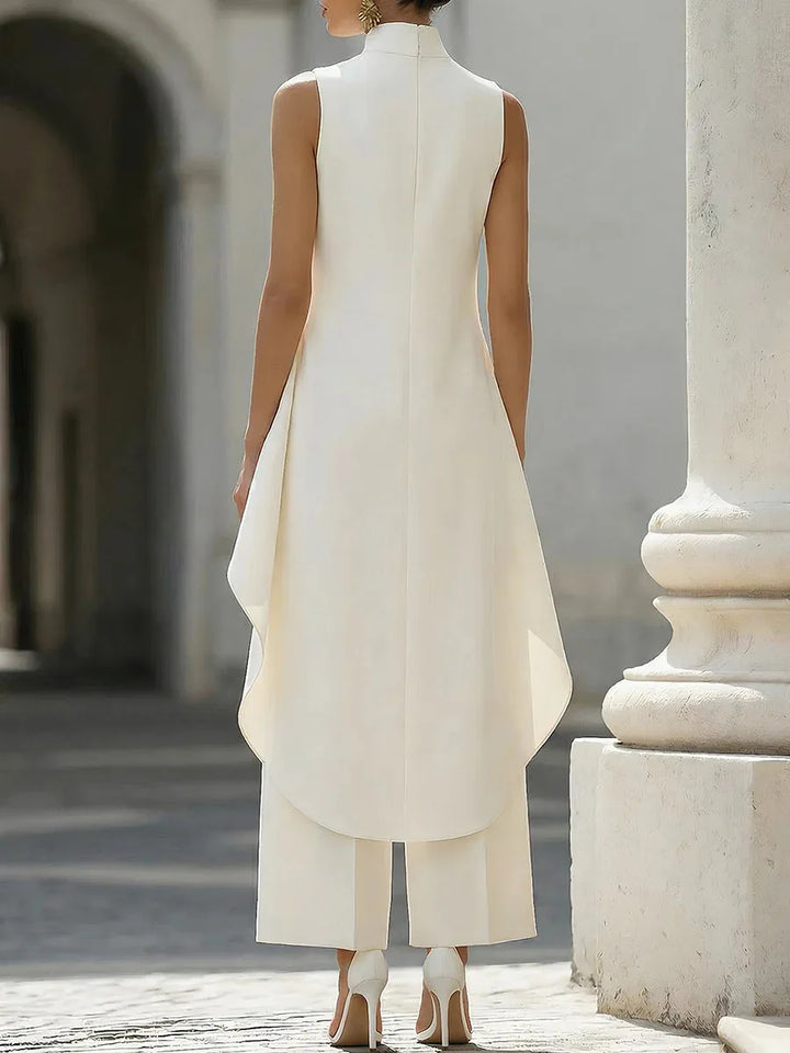 Clémence™ | Asymmetric Wrap Pant Set