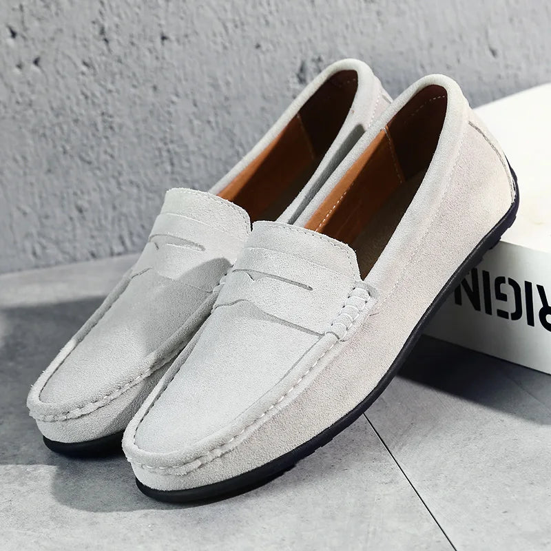 Luca™ | Lightweight Suede Driving Loafer