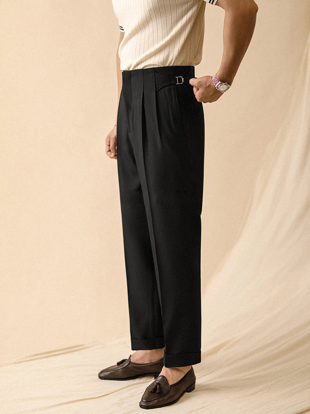 Florian™ | Wide-Leg Neapolitan Suit Trouser
