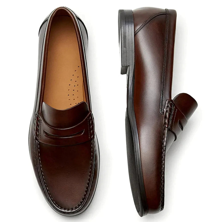 Henri™ | Vintage Driving Leather Moccasin