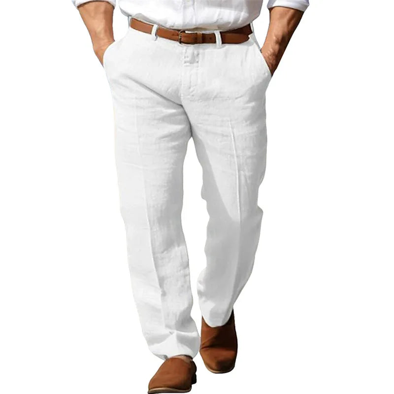 Lorenzo™ | Breathable Linen Summer Trouser