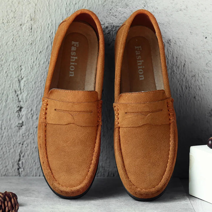 Luca™ | Lightweight Suede Driving Loafer