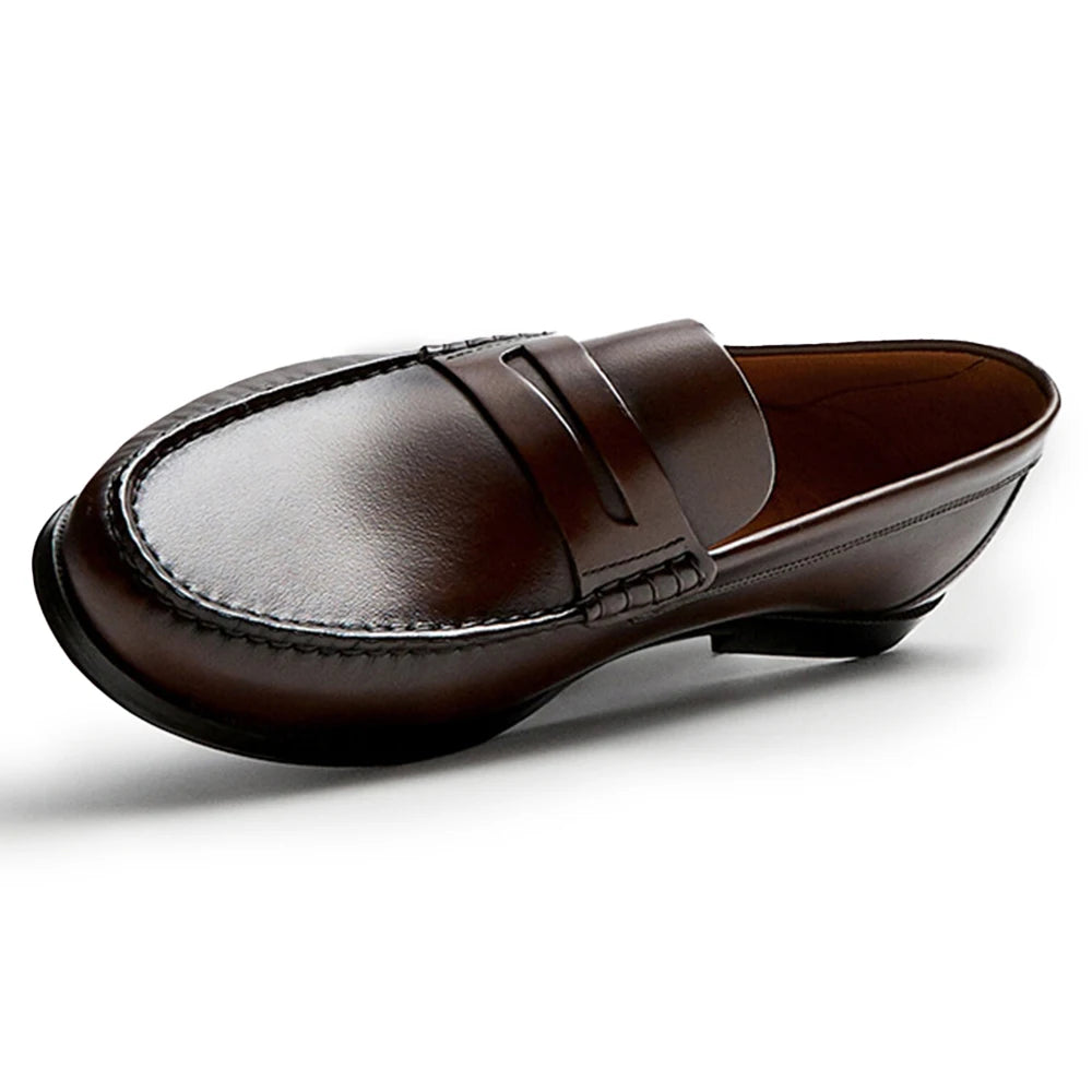 Henri™ | Vintage Driving Leather Moccasin