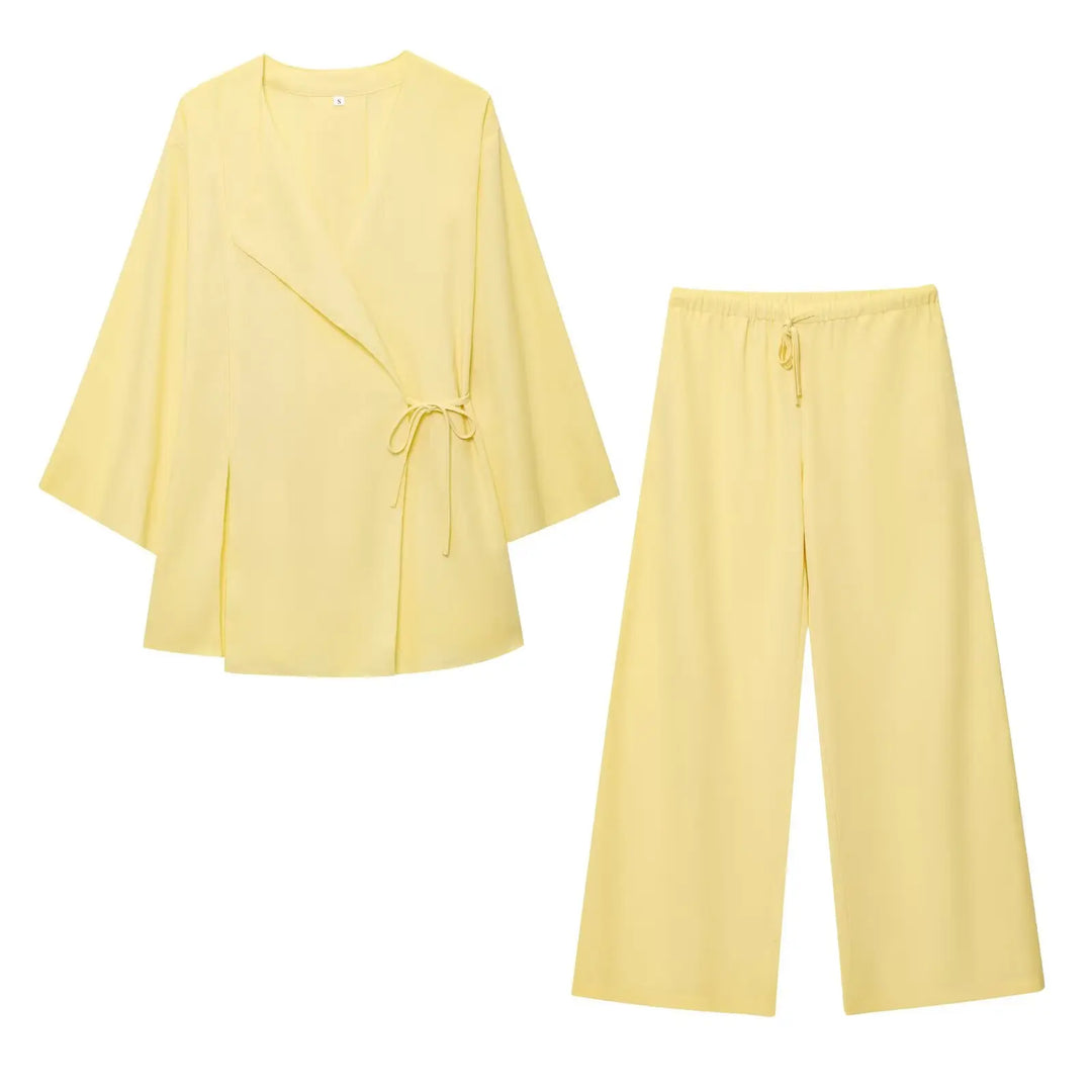 Rosalie™ | Kimono Crossover Elastic Set