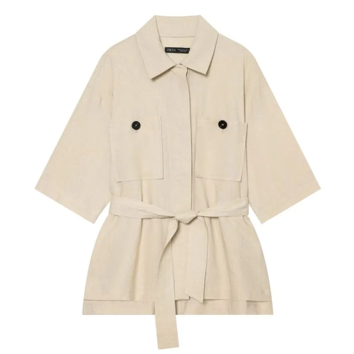 Isabelle™ | Belted Jacket Trouser Set