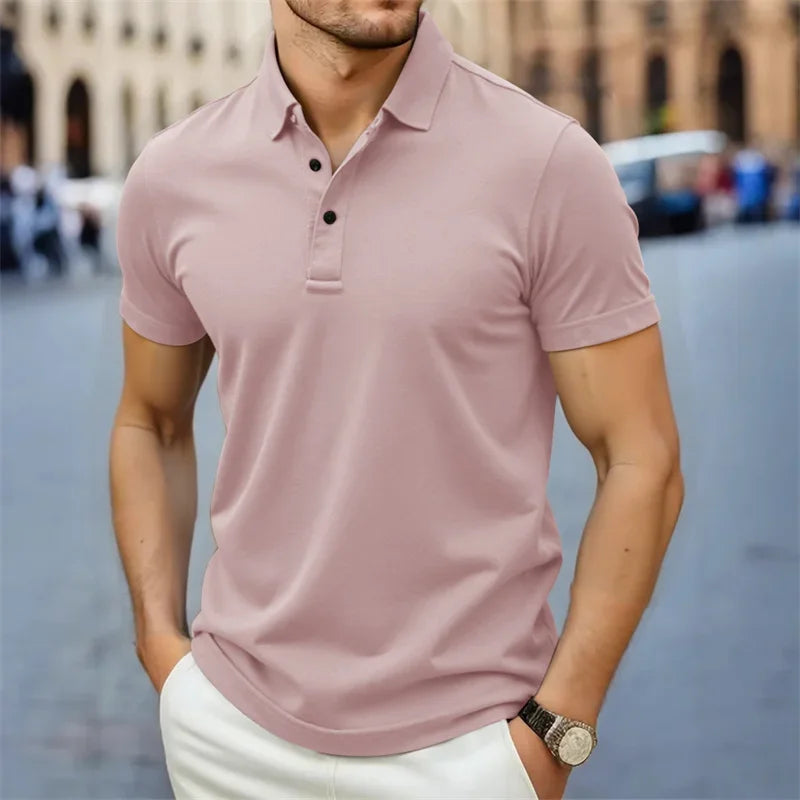 Emilio™ | Breathable Collared Polo Shirt