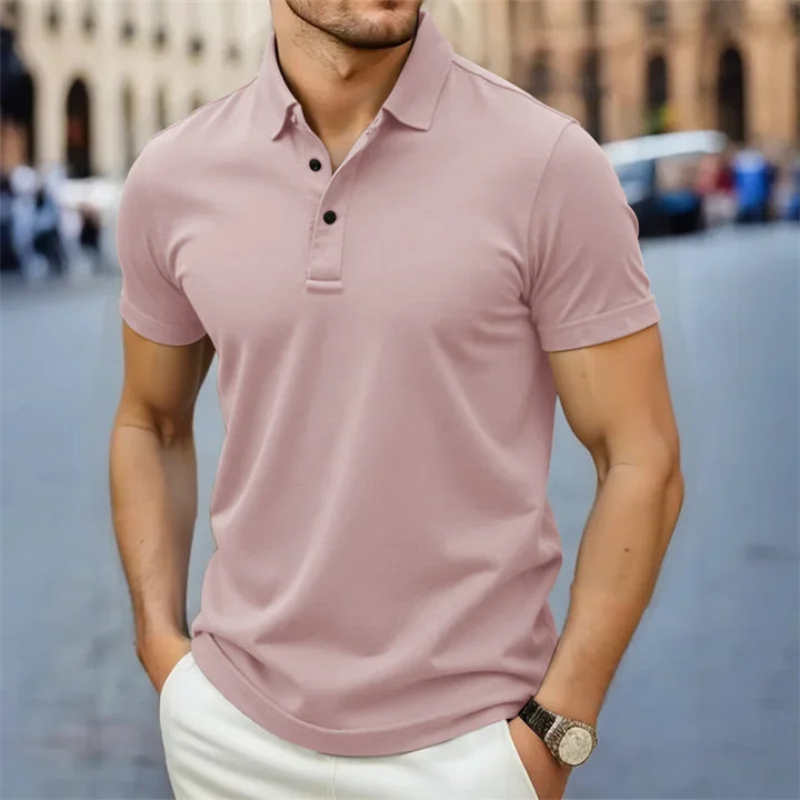 Emilio™ | Breathable Collared Polo Shirt