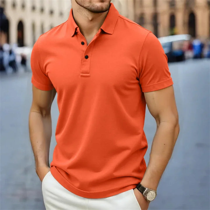 Emilio™ | Breathable Collared Polo Shirt