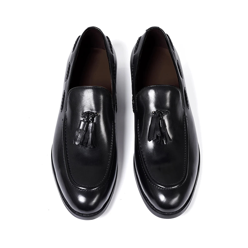 James™ | Classic Tassel Leather Loafer