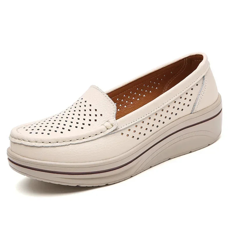 Celeste™ | Wedge Comfort Slip-On Loafer