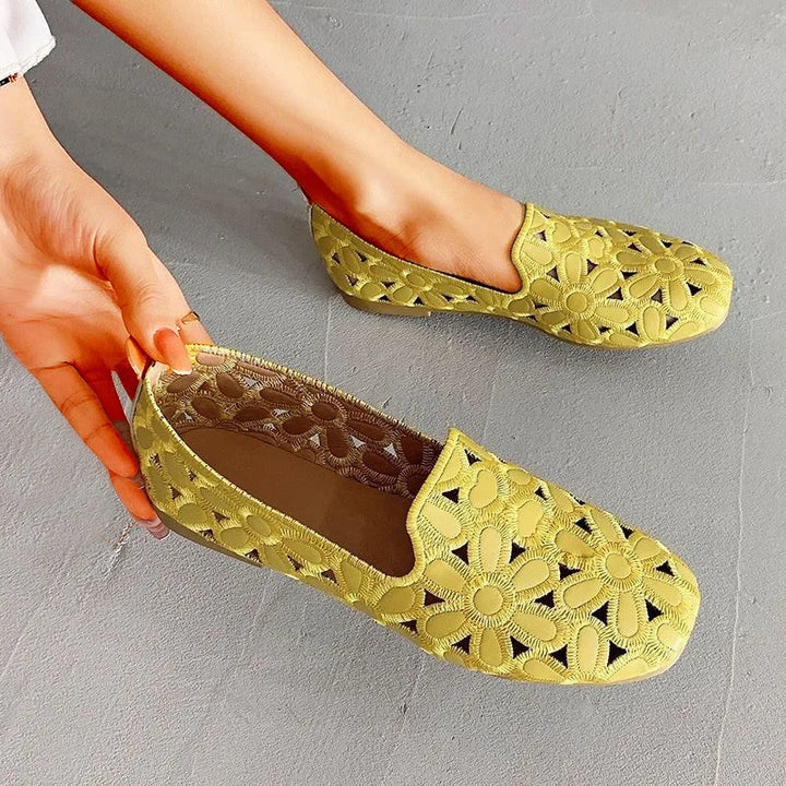 Anaïs™ | Breathable Orthopedic Summer Flat