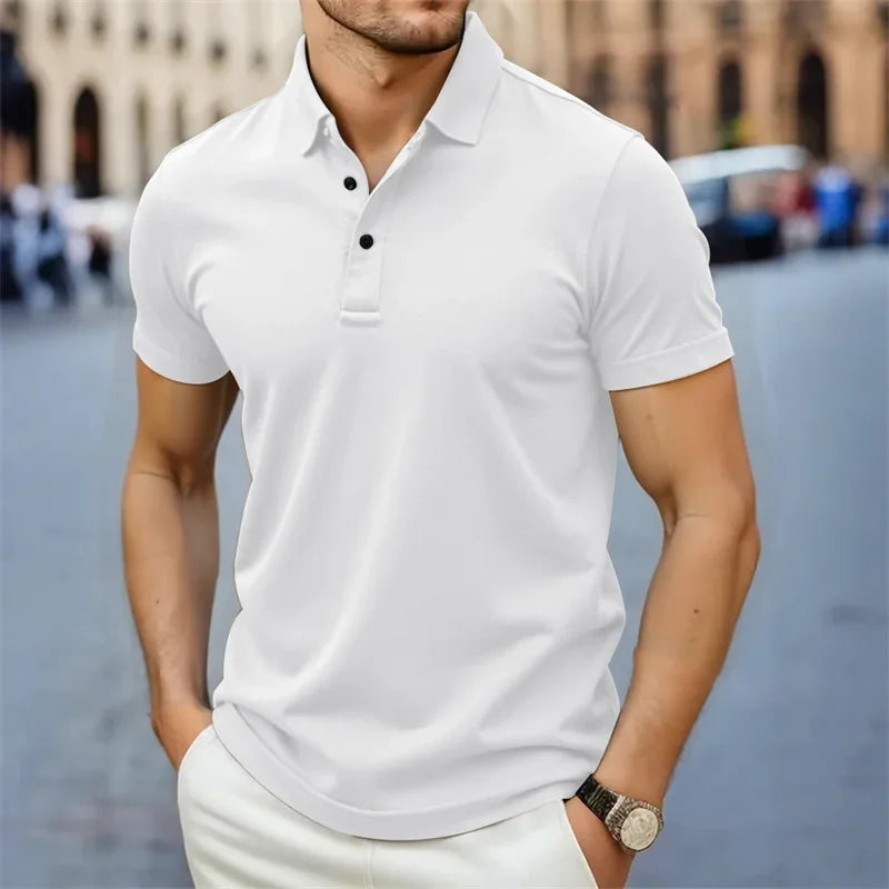 Emilio™ | Breathable Collared Polo Shirt