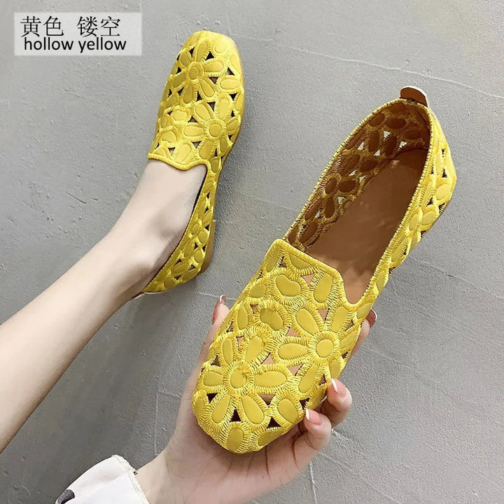 Anaïs™ | Breathable Orthopedic Summer Flat