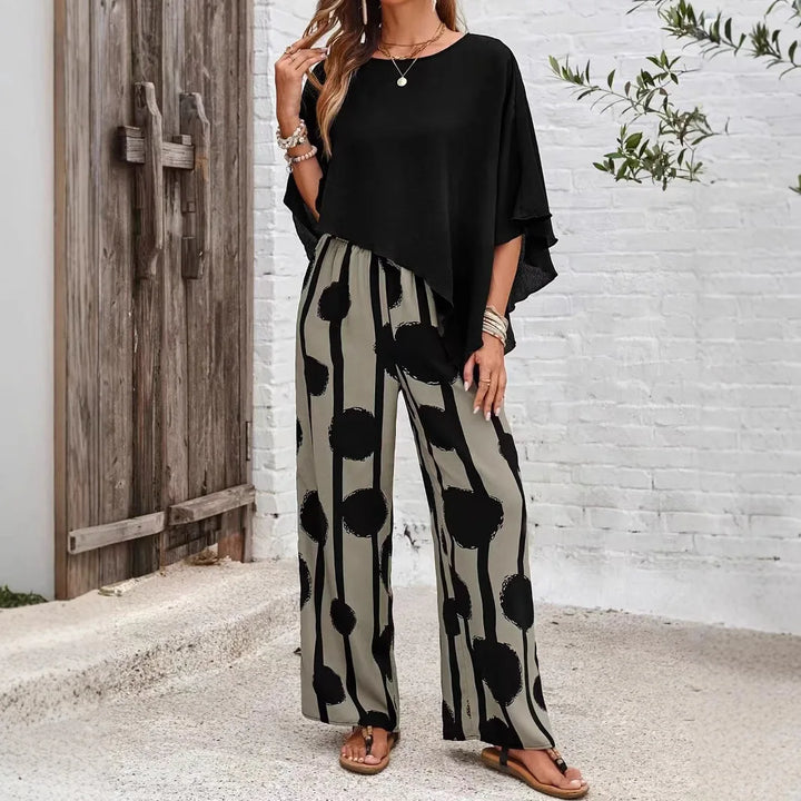 Odile™ | Floral Wide-Leg Pants