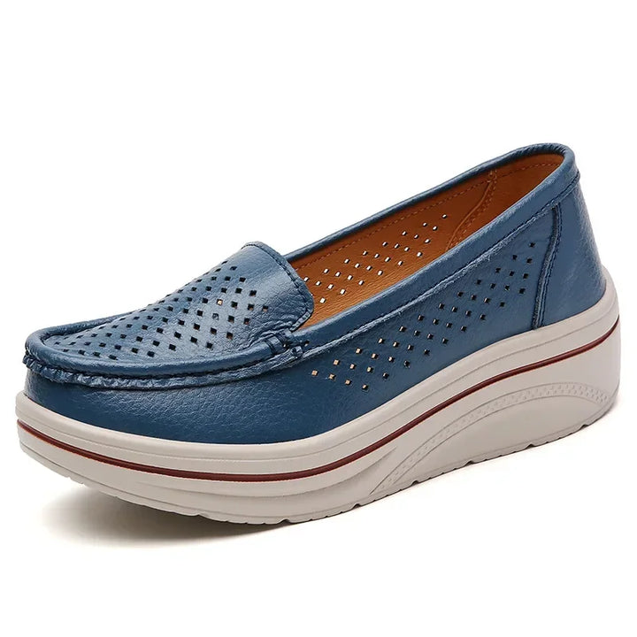 Celeste™ | Wedge Comfort Slip-On Loafer
