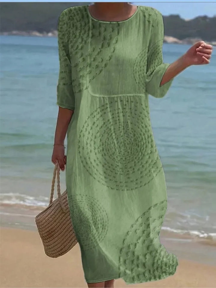 Renée™ | Printed Relaxed Midi Dress