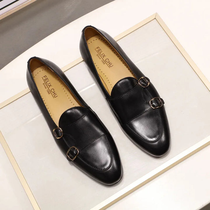 Lucian™ | Hand-Painted Monk Strap Loafer