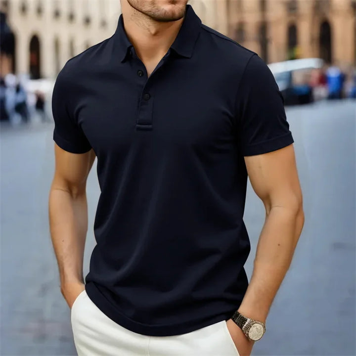 Emilio™ | Breathable Collared Polo Shirt