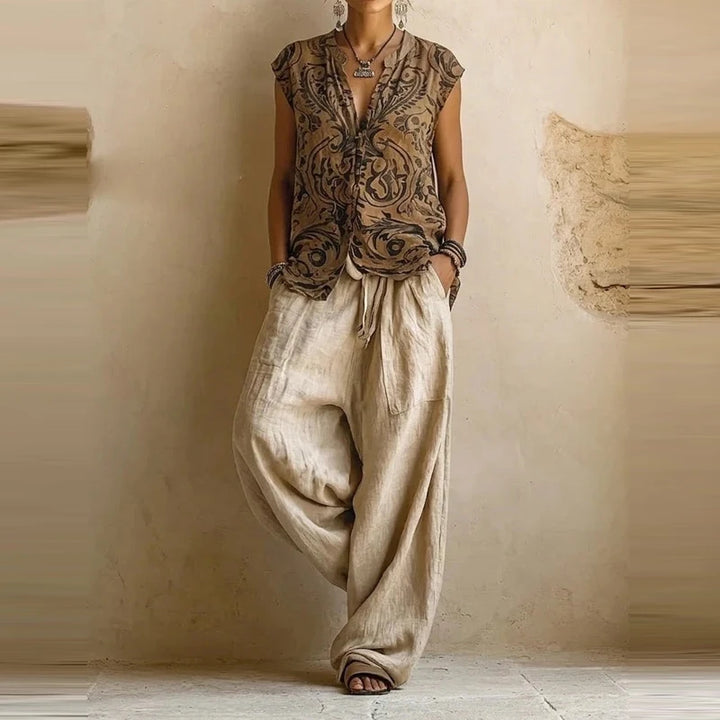 Margot™ | Cotton Linen 3-Piece Set