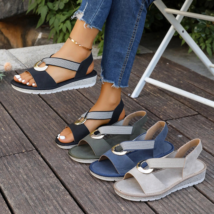 Sienna™ | Platform Wedge Summer Sandals