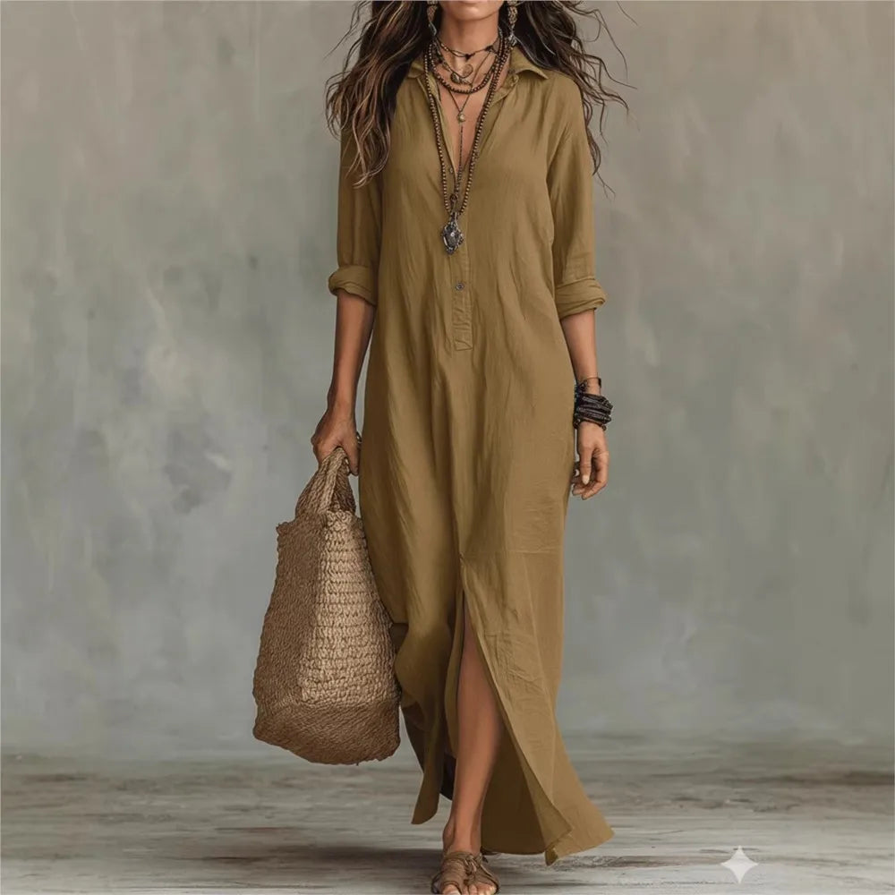 Lara™ | Elegant Flowing Maxi Dress