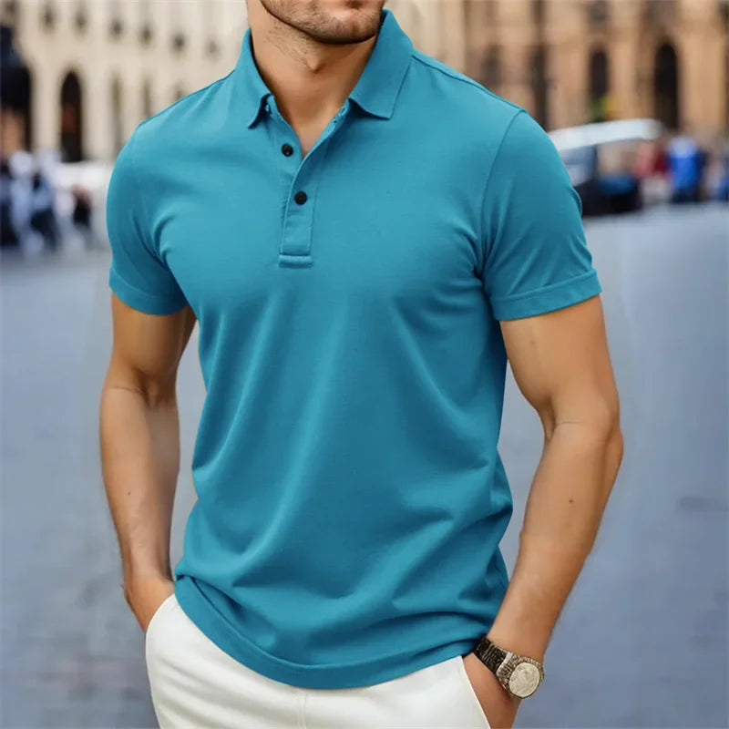 Emilio™ | Breathable Collared Polo Shirt