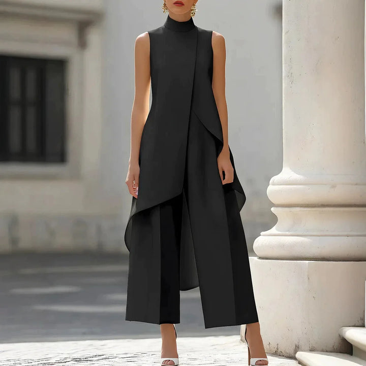 Clémence™ | Asymmetric Wrap Pant Set