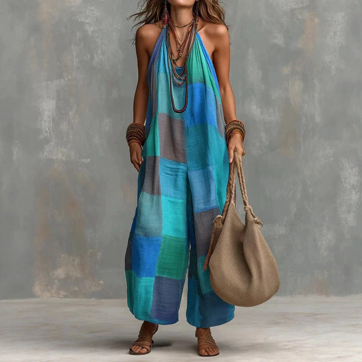 Roxane™ | Halter Wide-Leg Jumpsuit