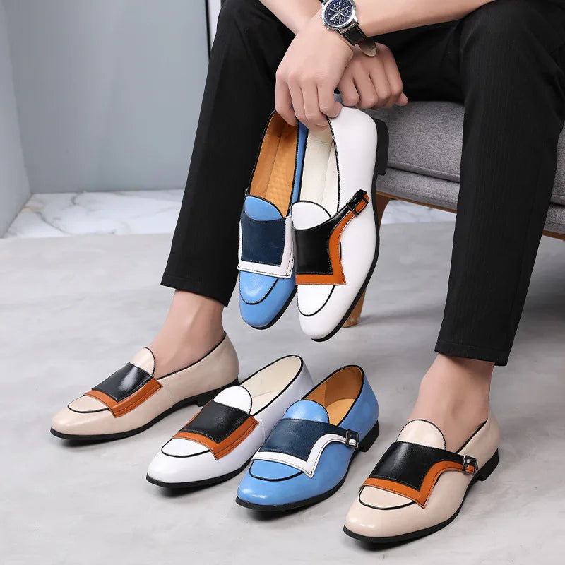 Marcello™ | Monk Strap Oxford Dress Shoes