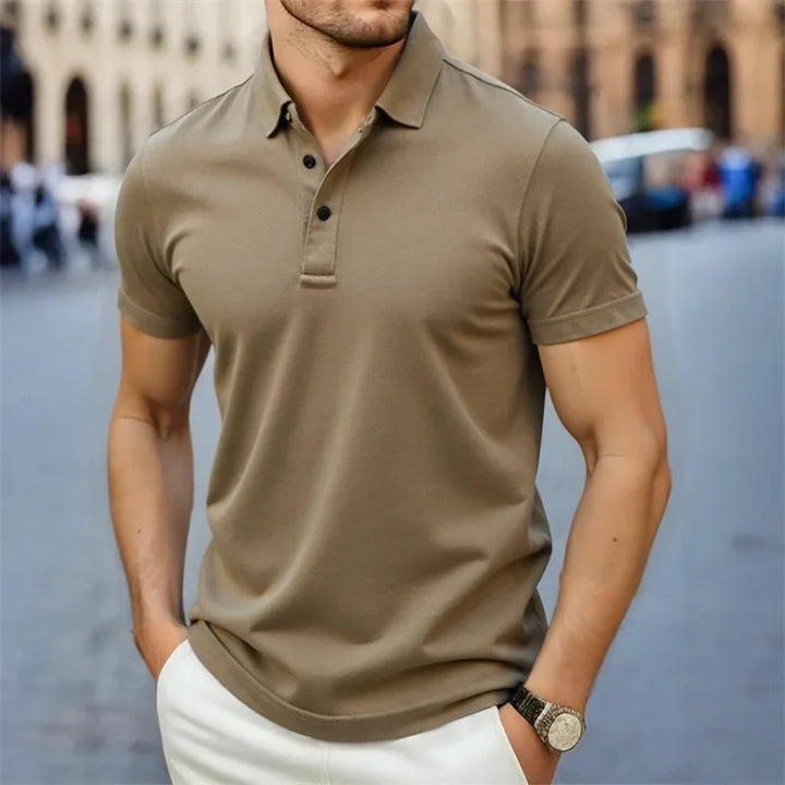 Emilio™ | Breathable Collared Polo Shirt