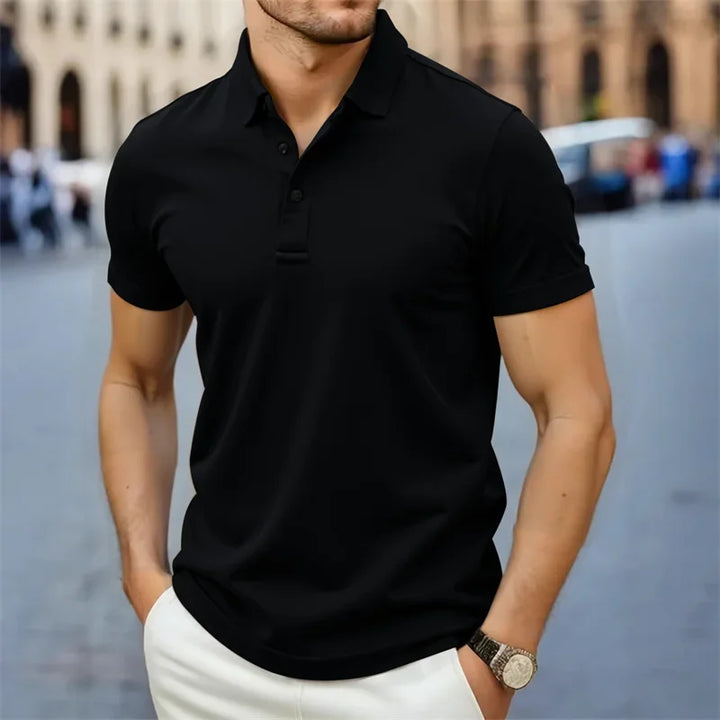 Emilio™ | Breathable Collared Polo Shirt