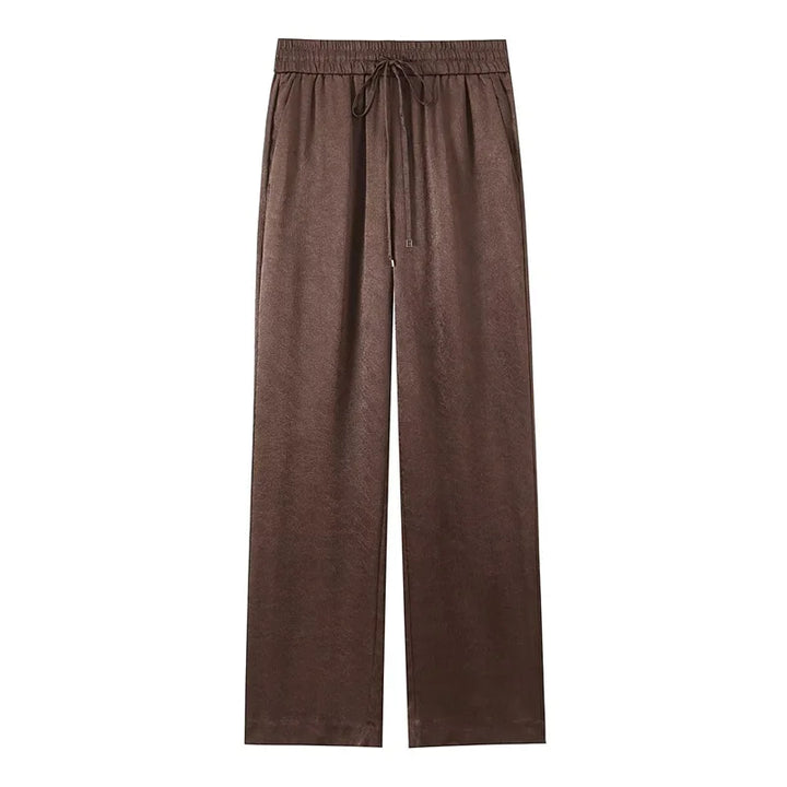 Aurore™ | Draped Pleated Blazer Trouser Set