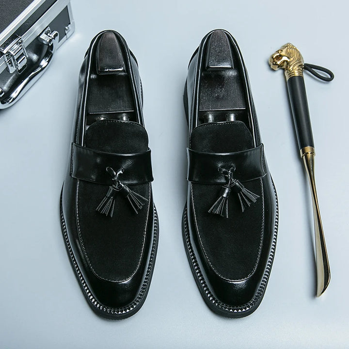 Edmund™ | Refined Tassel Suede Loafer