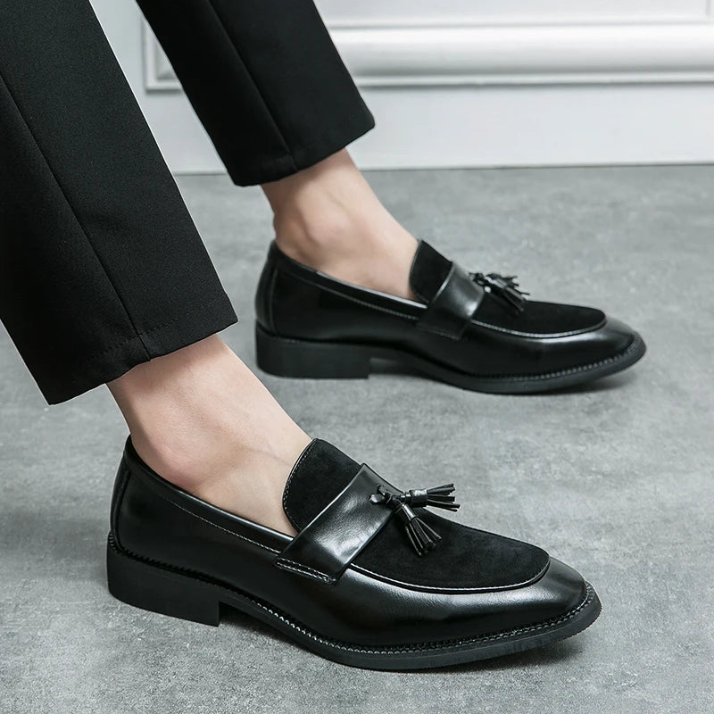 Edmund™ | Refined Tassel Suede Loafer