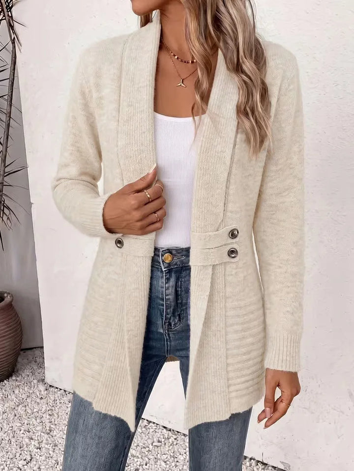 Sophie™ | Cosy Open-Front Knit Cardigan