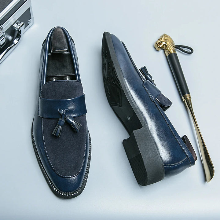 Edmund™ | Refined Tassel Suede Loafer
